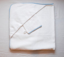 Blue Hooded Towel Set