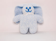 Baby Blue Hand Knitted Royal Rabbit