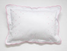 Pink Swiss Dot Pillow