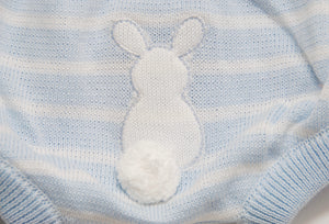 Bunny Diaper Cover and Hat Set