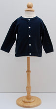 Navy Blue Classic Knit Cardigan*